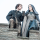 Theon, left, with Sansa
